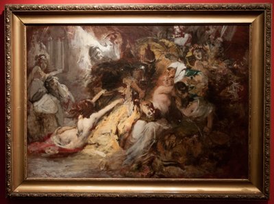 Death of Ladislaus IV of Hungary by Gyula Benczúr